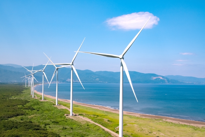 Image of Tokyu Fudosan Group's real estate sector (ReENE Zenibako Wind Farm - Renewable Energy)